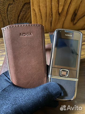 Чехол кожа nokia 8800 sapphire brown, магазин