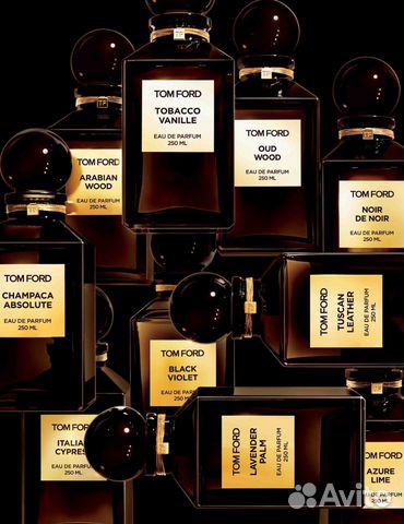 Селективные ароматы от Tom Ford