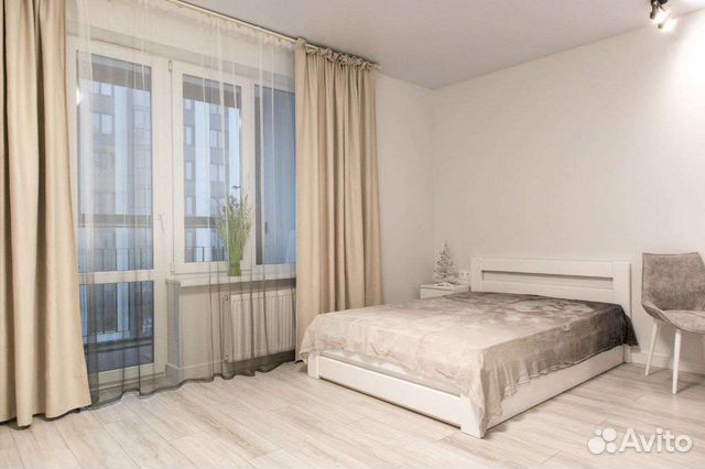 

Квартира-студия, 35 м², 2 кровати