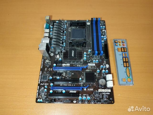 Материнская плата AM3+ AM3 MSI 970A-G46