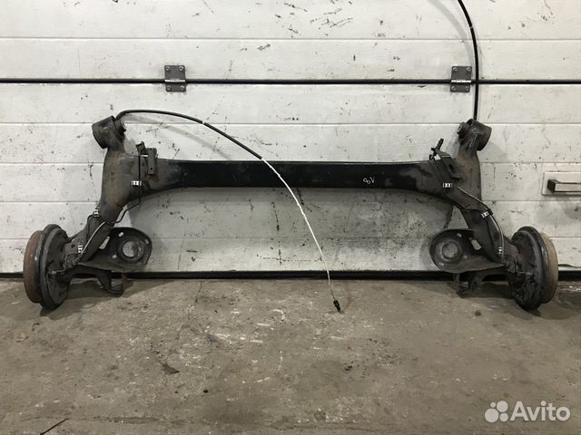 Балка задняя Skoda Fabia 2