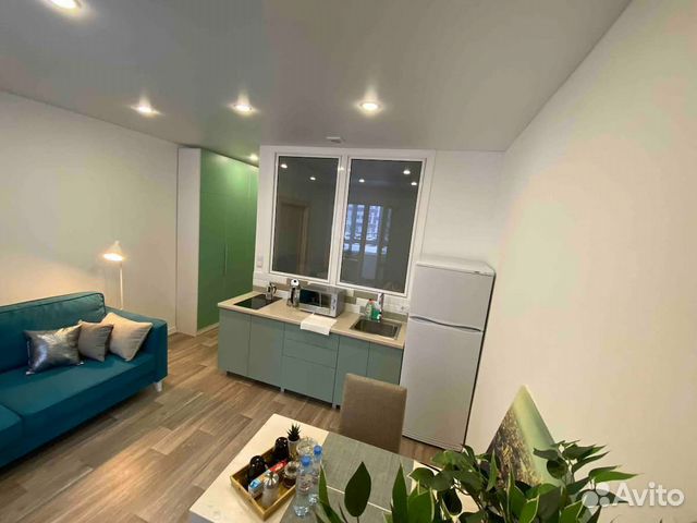 

1-к. квартира, 30 м², 2 кровати