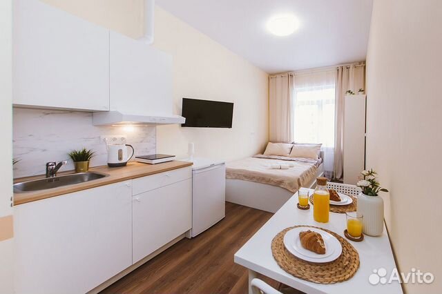 

Квартира-студия, 20 м², 1 кровать