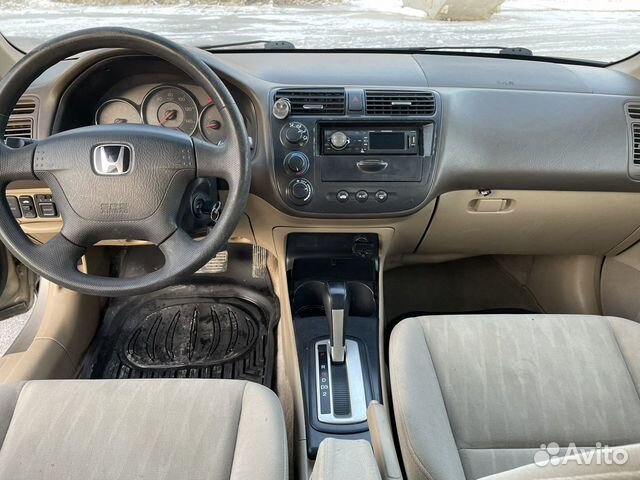 Honda Civic 1.7 AT, 2003, 192 500 км