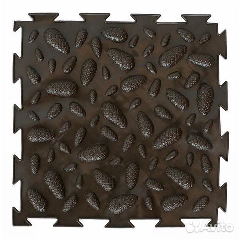 Модульный коврик «эко- шишки», жесткие