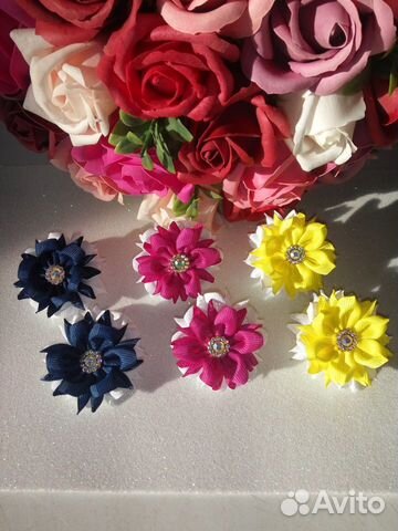 Резинки для волос ручной работы