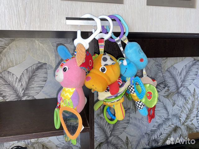 Подвеска игрушка на коляску дугу коврик