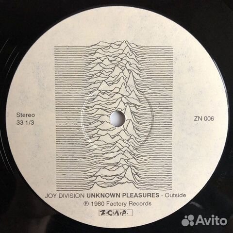 JOY division Unknown Pleasures LP