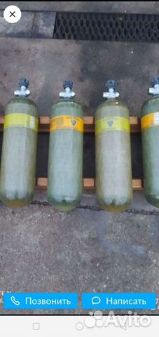 Заправка баллонов сжатым воздухом