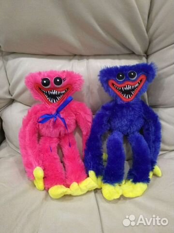 Мягкие игрушки Хагги-Вагги, Кисси- Мисси. 35-45