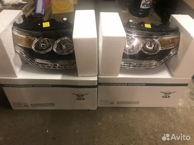 Фары на УАЗ патриот новые