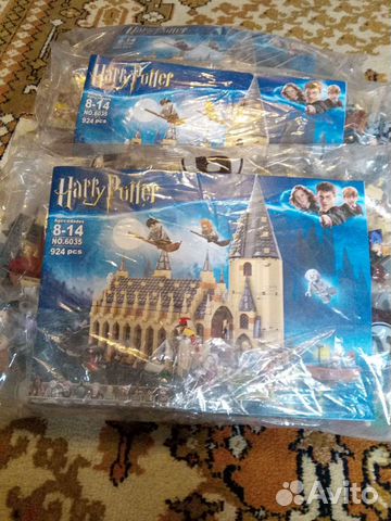 Гарри Поттер Большой Зал Хогвартс 926 деталей