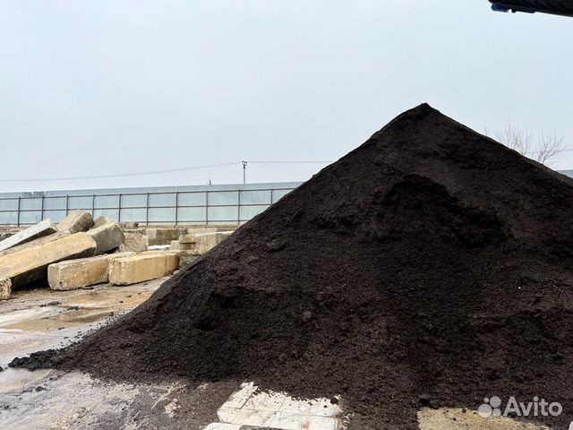 Земля плодородная для огорода Чернозем Перегной