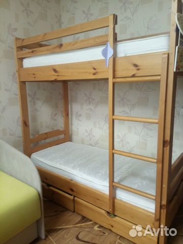 Двухъярусная кровать детская
