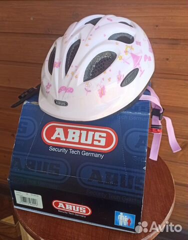 Новый детский велошлем Abus Smiley (М 50- 55 см)
