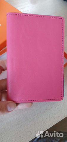 Кожаная обложка на права новая