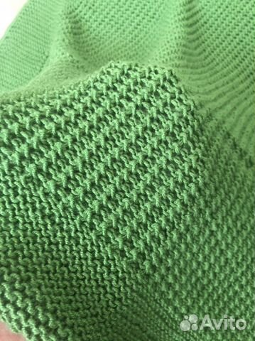 Плед детский вязаный ручная работа на выписку