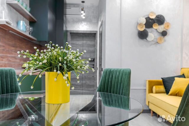 

Квартира-студия, 32 м², 2 кровати