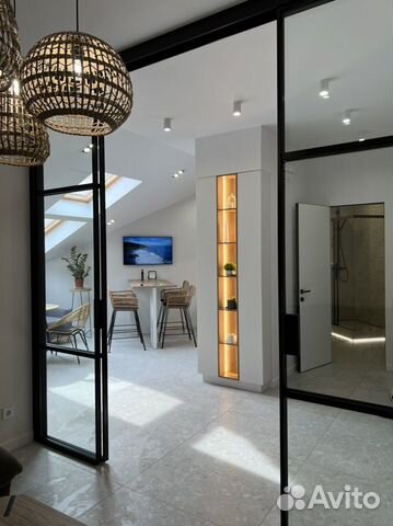 

1-к. квартира, 53 м², 2 кровати