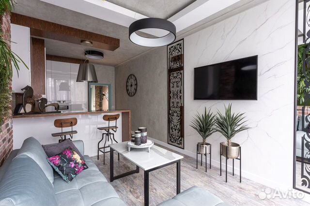 

1-к. квартира, 56 м², 2 кровати