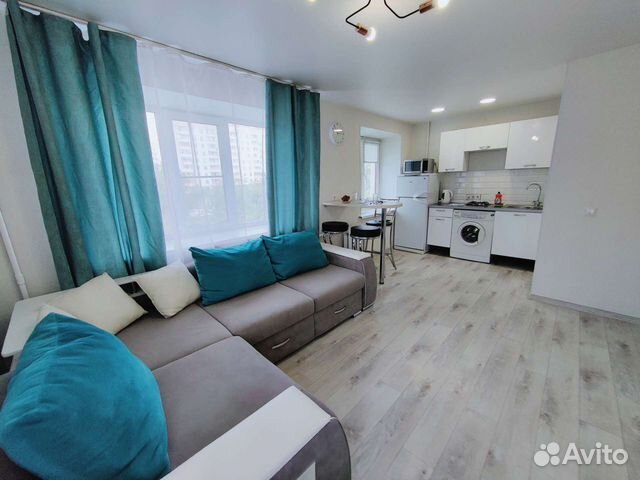 

1-к. квартира, 37 м², 2 кровати