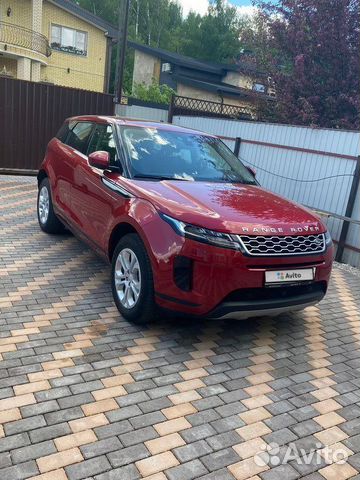 Range Rover Evoque 2019 красный