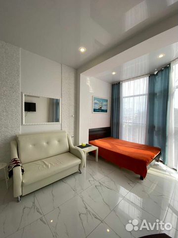 

Квартира-студия, 32 м², 2 кровати