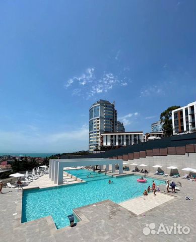 

Квартира-студия, 35 м², 2 кровати