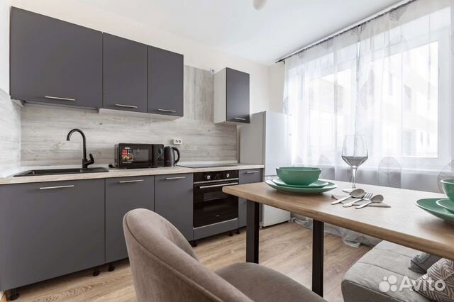 

1-к. квартира, 38 м², 3 кровати