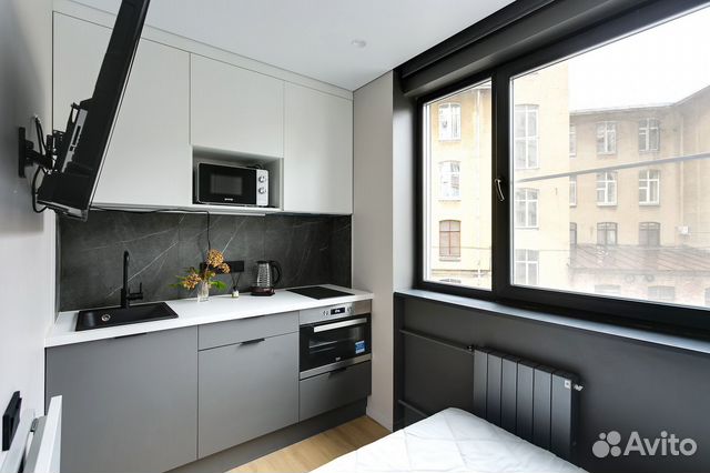 

Квартира-студия, 15 м², 1 кровать