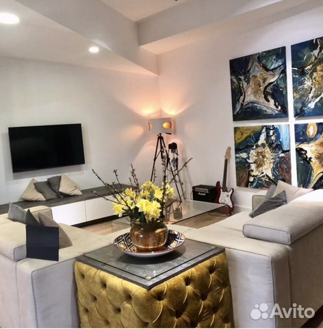 

Квартира-студия, 55 м², 3 кровати