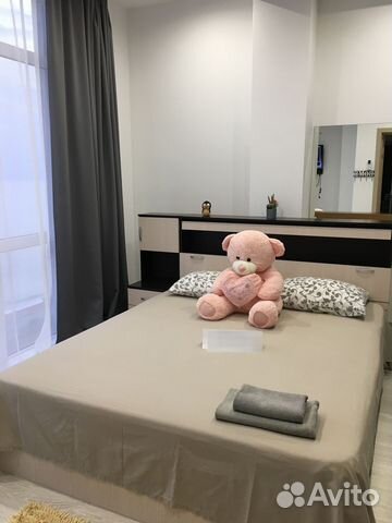 

Квартира-студия, 45 м², 2 кровати