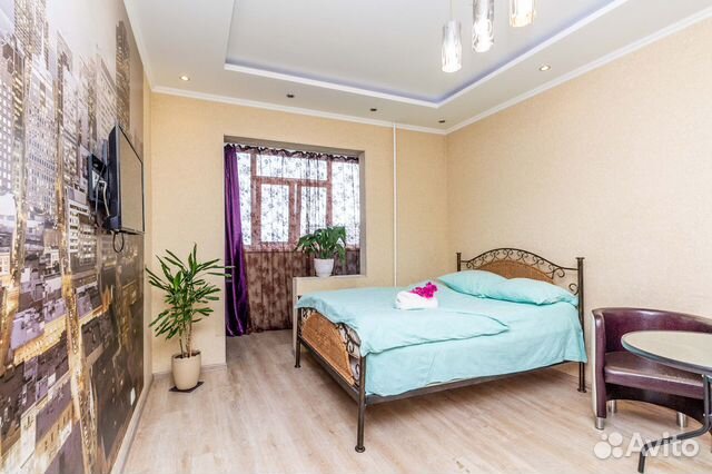 

Квартира-студия, 28 м², 2 кровати