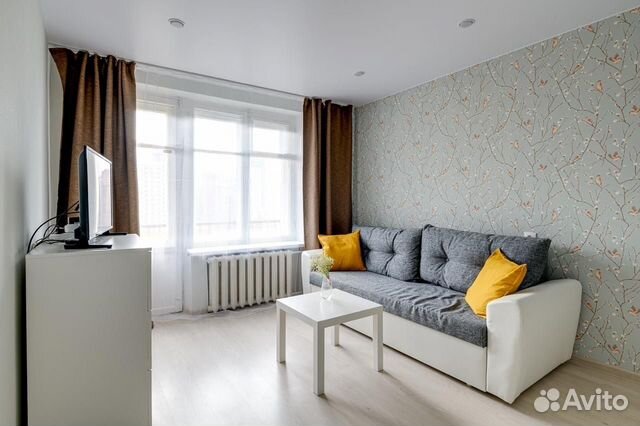 

1-к. квартира, 38 м², 2 кровати