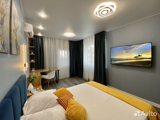 

1-к. квартира, 45 м², 2 кровати