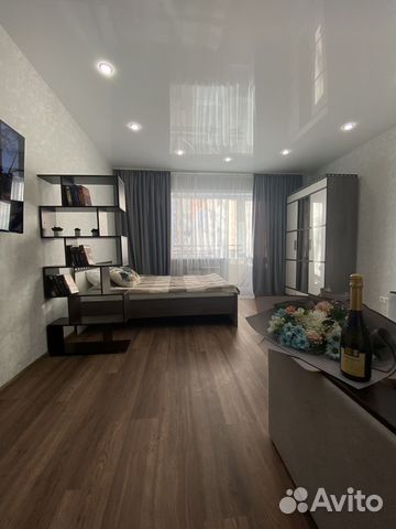 

1-к. квартира, 45 м², 2 кровати