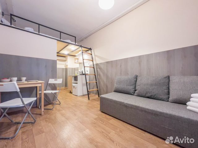 

Квартира-студия в апарт-отеле, 11 м², 2 кровати