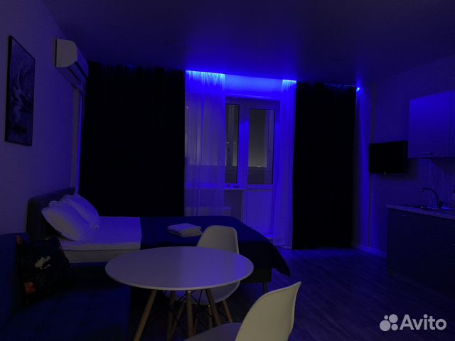 

Квартира-студия, 34 м², 2 кровати