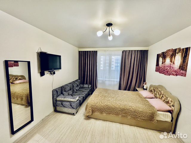 

Квартира-студия, 32 м², 3 кровати