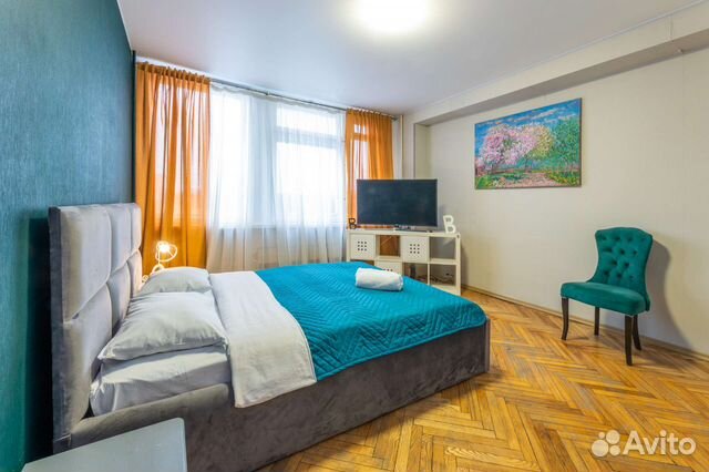 

1-к. квартира, 38 м², 3 кровати