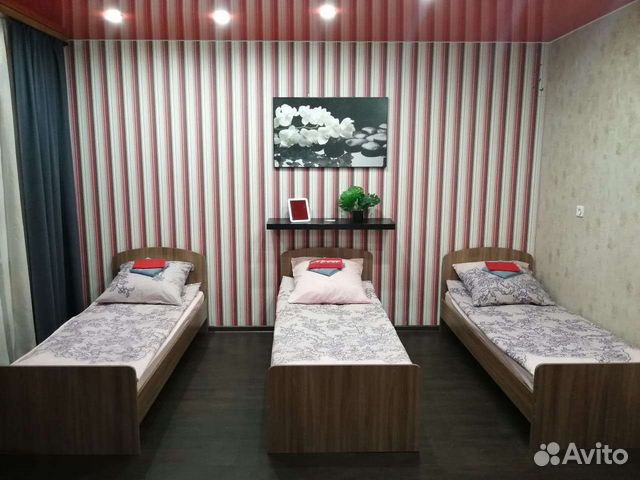 

1-к. квартира, 30 м², 3 кровати