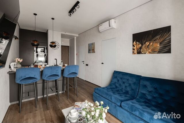 

1-к. квартира, 42 м², 2 кровати