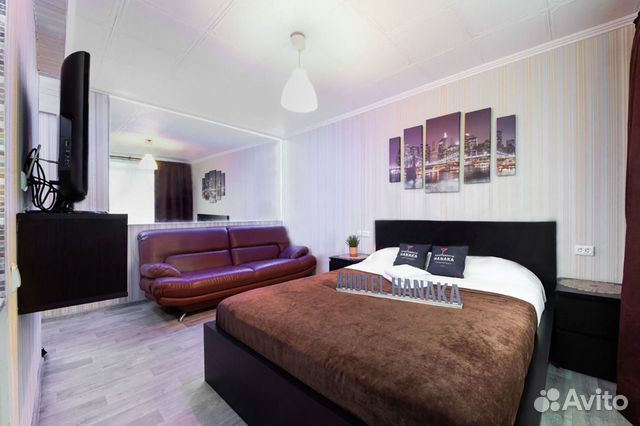 

1-к. квартира, 34 м², 1 кровать