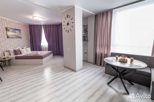 

Квартира-студия, 40 м², 1 кровать