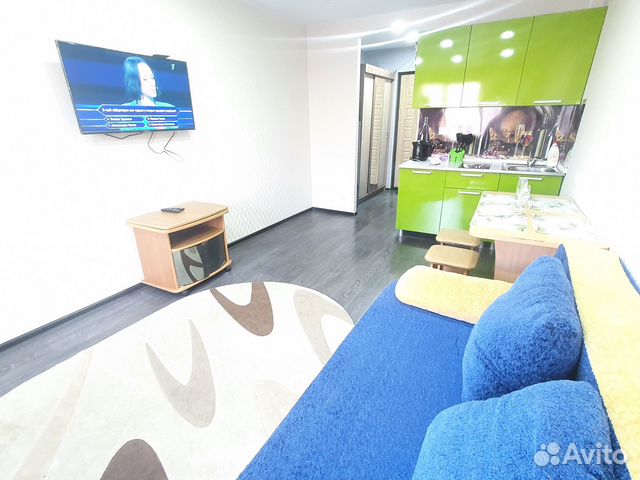 

Квартира-студия, 24 м², 2 кровати