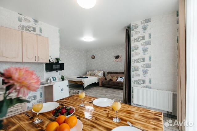 

Квартира-студия, 37 м², 2 кровати
