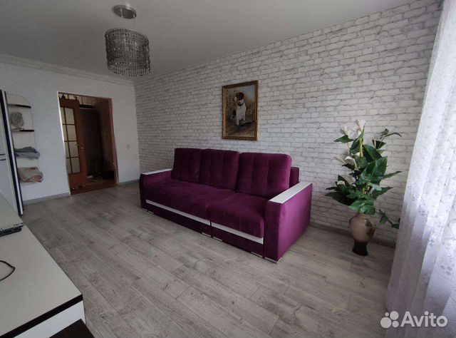 

1-к. квартира, 42 м², 2 кровати