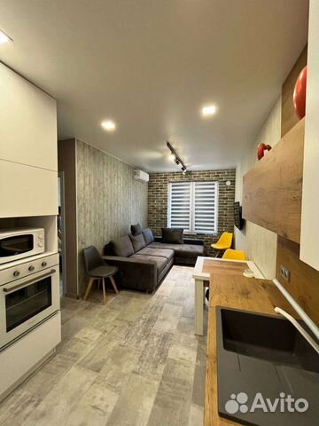 

1-к. квартира, 37 м², 2 кровати
