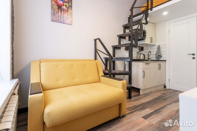 

Квартира-студия, 19 м², 2 кровати