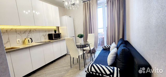

1-к. квартира, 40 м², 2 кровати